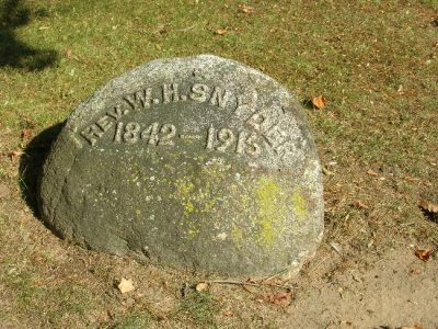 Reverend Snyder Gravestone